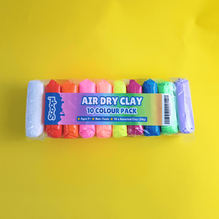 Air Dry Clay 10 Colour Pack