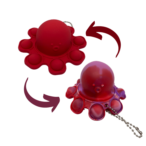 Reversible Octopus Pop-It Fidgets