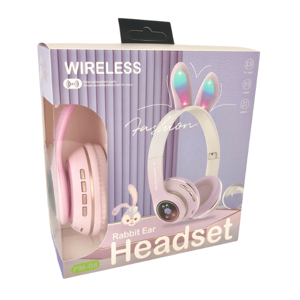 Light-Up Bunny Ear Headphones