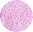 Several pink foam beads