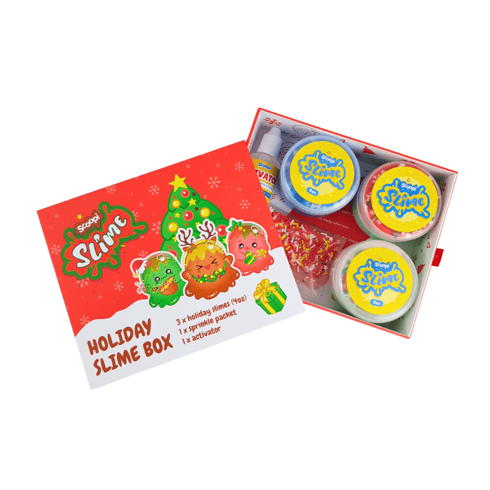 Scoopi Holiday Slime Gift Box (Red Version)