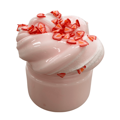 Strawberries and Cream Shake Slime