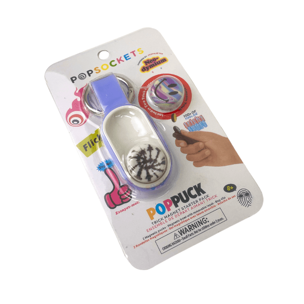 Pop Puck Magnetic Keychain