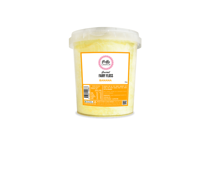 Fluffy Crunch Fairy Floss (50g)