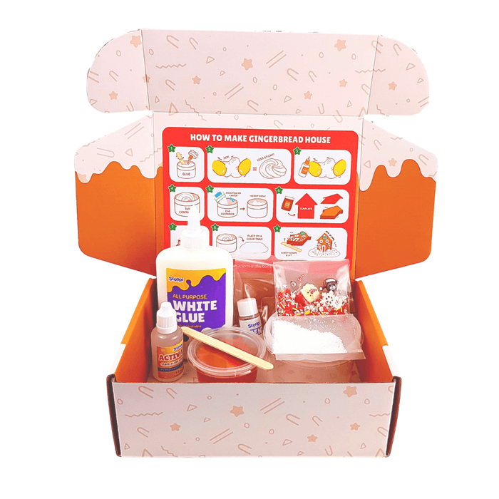 Gingerbread House DIY Slime Kit