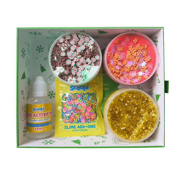 New Scoopi Holiday Slime Gift Box