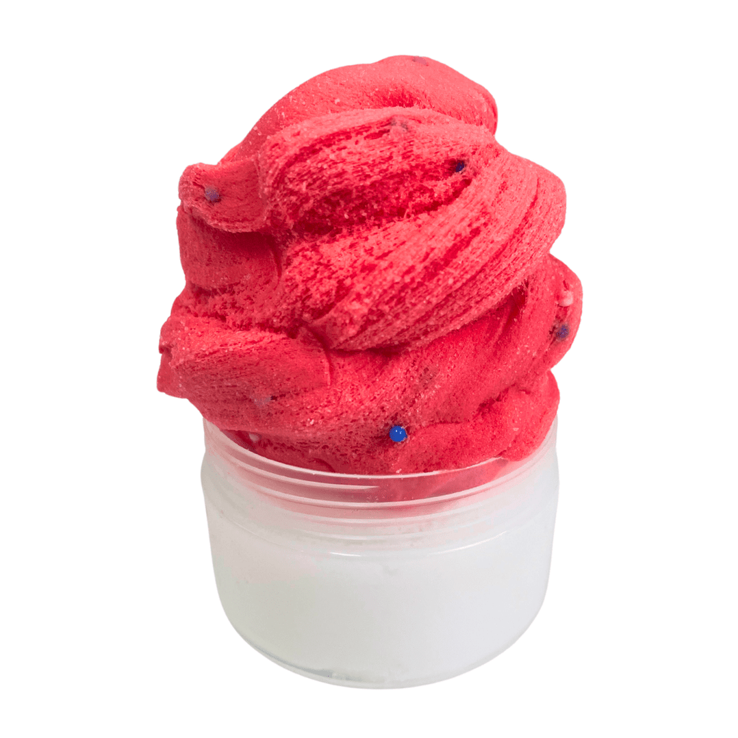 Red Velvet Latte Slime | Scoopi Slime Shop