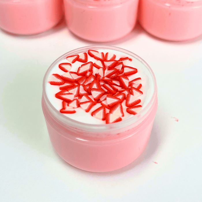 Strawberries and Cream Shake Slime