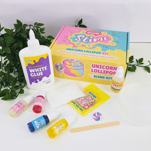 Unicorn Lollipop DIY Slime Kit