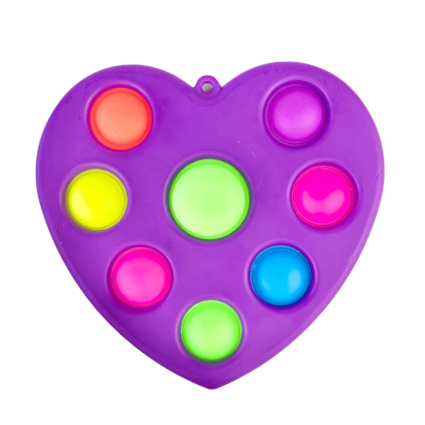 Heart Pop-It Board Fidget