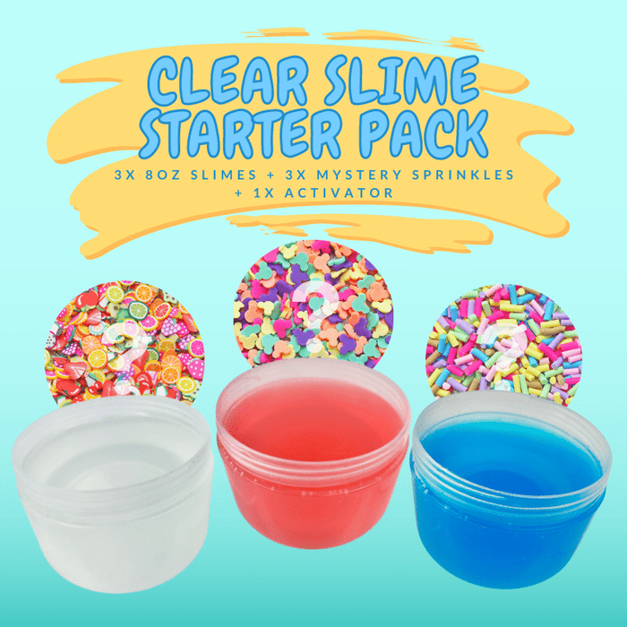 Clear Slime Starter Pack