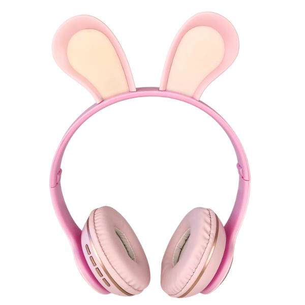 Light-Up Bunny Ear Headphones