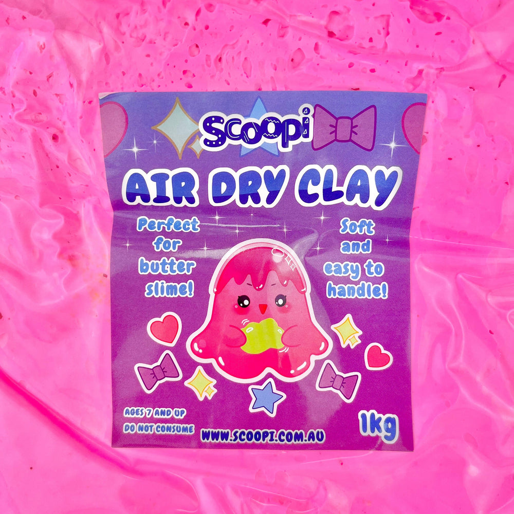 Bulk Air Dry Clay Pink - 1kg