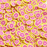 A mix of pink and yellow grapefruit sprinkles