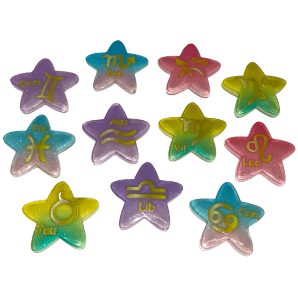 star sign charms.