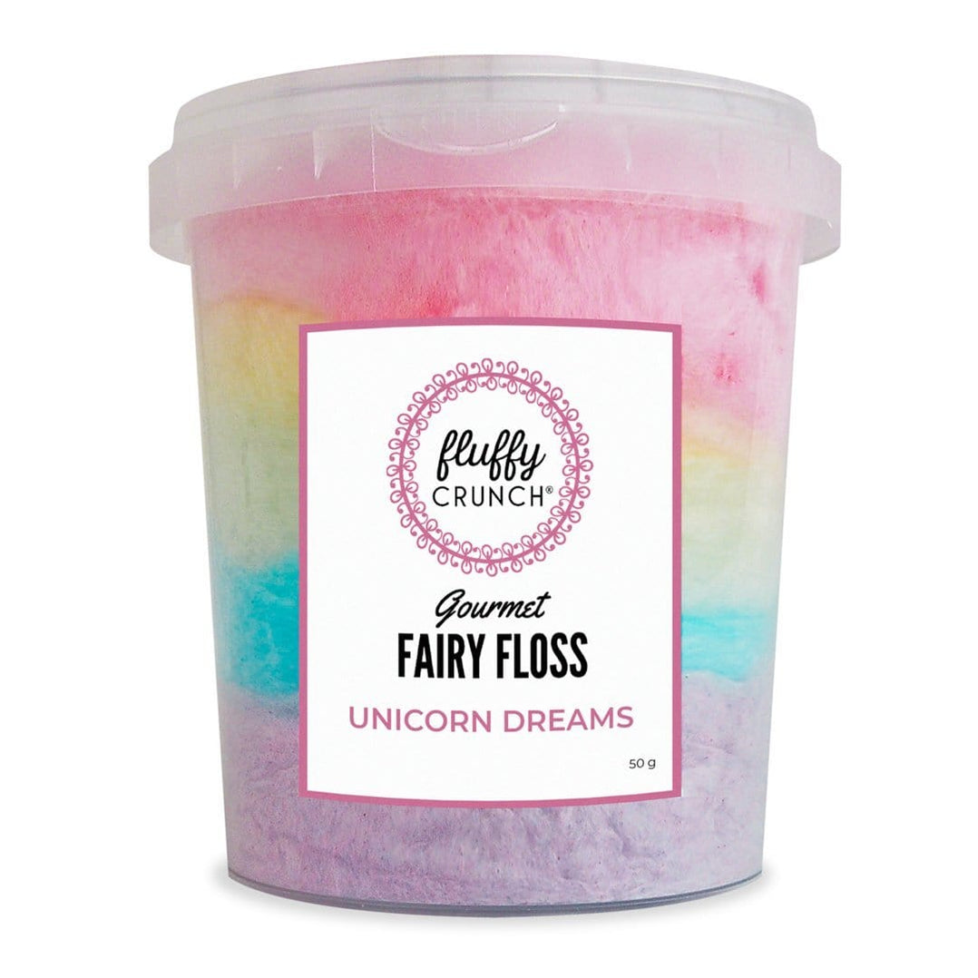 Fluffy Crunch Fairy Floss (50g)